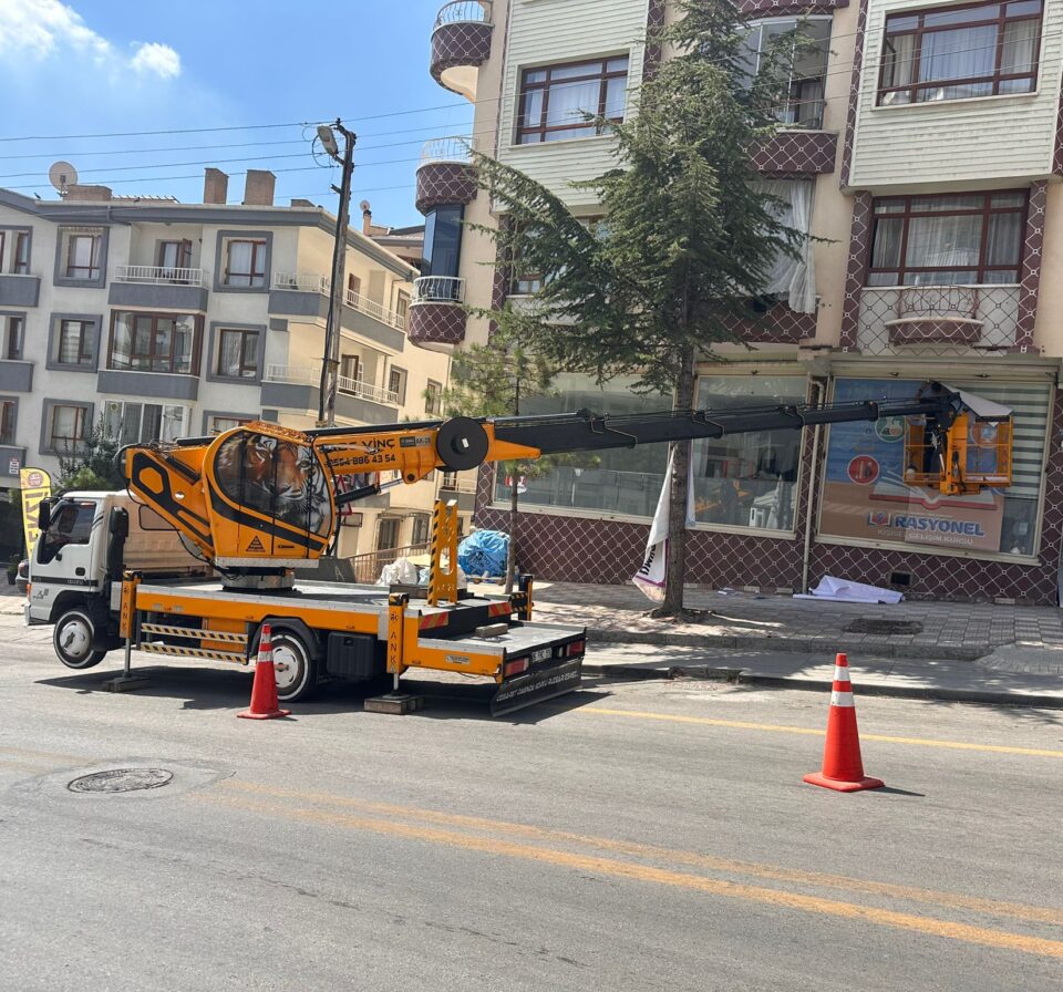 keçiören kiralık sepetli vinç